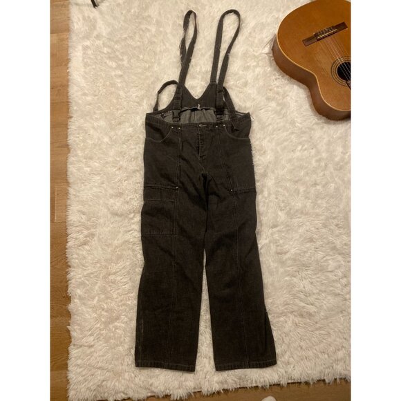 Mens Nasty Pig Gray Overalls Brawn Gray Medium Jeans Overall Straps NastyPig - Picture 4 of 11